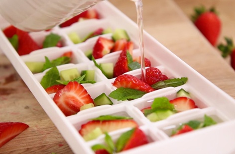 Mint Ice Cubes Recipe